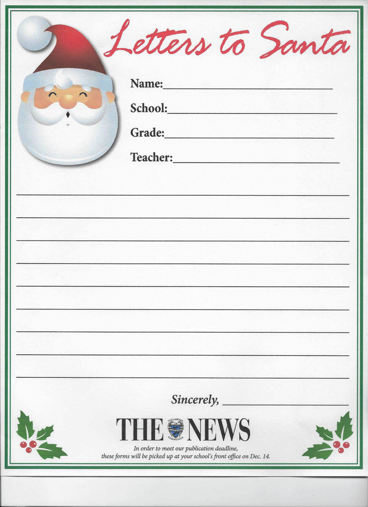 Santa Letters
